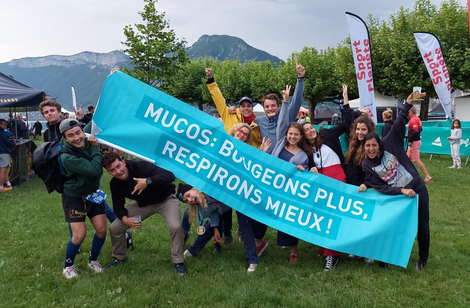 Half ironman group photo